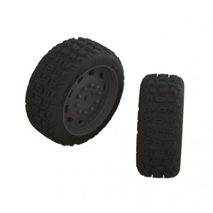 [ARA550083] dBoots KATAR 35/085 2.4 Tire Set Glued (1 Pair)