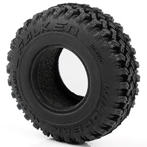[#Z-T0213] [2개] Falken Wildpeak M/T 0.7&quot; Scale Tires (크기 40 x 13.4mm)