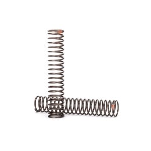 [AX8154] Springs, shock, long (natural finish) (GTS) (0.39 rate, orange stripe) (for use with TRX-4 Long Arm Lift Kit)
