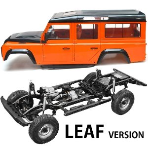 [#BR8005｜#TRC/302214] BRX02 Chassis Kit (Leaf Version) + Defender D110 Wagon Body Set
