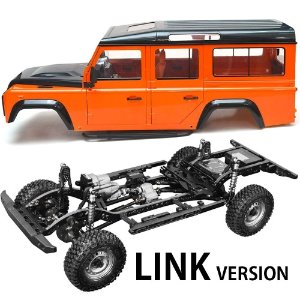 [#BR8004｜#TRC/302214] [미조립품] BRX02 Chassis Kit (Link Version) + Defender D110 Wagon Body Set
