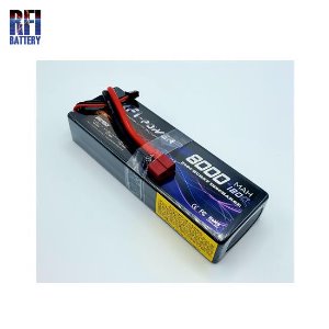 [RFI8001202XT] Li-Po 2 Cells 7.4V Hard Case 8000mAh 120C-240C DEAN ⑨