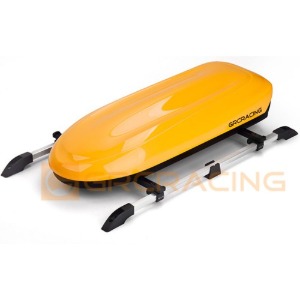 [#GRC/G172AY] Scaled Roof Box with Rack (Yellow) (for TRX-4 New Bronco 2021)