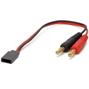 [#BM0006] Charging Lead - Futaba RX/20AWG Silicone Wire 20cm