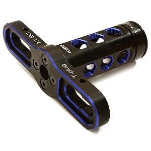 [#C27647BLUE] Hex Socket Wrench for 17mm Hex Wheel Nut w/ Connector Soldering Stand (Blue) (손잡이 제외 길이 55mm)
