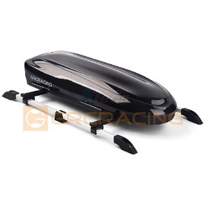 [#GRC/G172AB] Scaled Roof Box with Rack for 1:10 RC Car Black