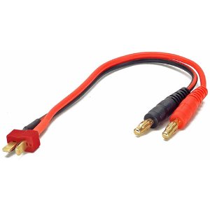 [#BM0003]Charging Lead - Deans (T-Plug)/14AWG Silicone Wire 20cm