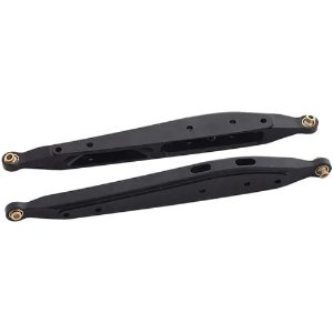 [#C31184BLACK] Alloy Rear Lower Arms Suspension Linkages for Axial 1/10 RBX10 RYFT 4WD