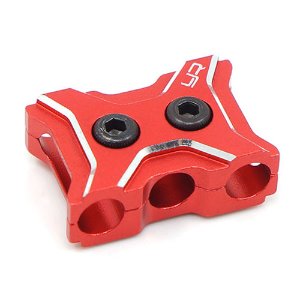 [#YA-0485RD] Aluminum Case 12-14 Gauge Wire Guard Clamp Type A Red