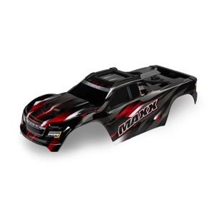[AX8918R] Body, Maxx, red fits Maxx-extended chassis 352mm wheelbase