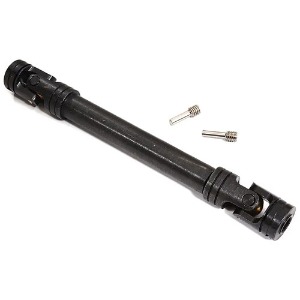 [#C30287] 110-134mm Stainless Alloy Center Drive Shaft w/ 5mm Hole for 1/10 Off-Road Crawler