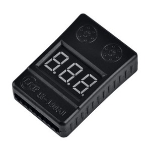[#BM0195] 1~8S LIPO Voltage Tester Hard Case/Low Voltage Checker Buzzer Alarm (리포 알람｜전압 확인)