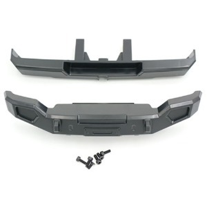 [#97400745] VR4 Front And Rear Bumper Kit (Black)