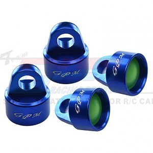 [#SLEDP/CAP-B] Aluminum 6061-T6 Damper Top Cap For Gpm and Original Shock Absorbers (for Traxxas Sledge 트랙사스 슬레지)