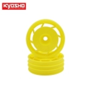 [KYUTH001Y]8D Front Wheel 50mm (Yellow/2pcs/Ultima)