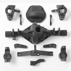 [#Z-A0119] D44 Plastic Front Axle Replacement Parts