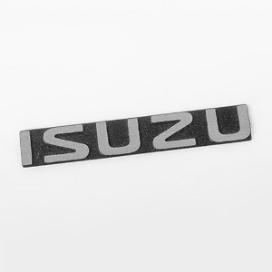 [#VVV-C0559] Front Metal Logo for Tamiya 1/10 Isuzu Mu Type X CC-01