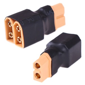 [#BM0101] [병렬 1개입] One Piece Parallel Y-Harness - XT60 Connector (1 Female to 2 Male)