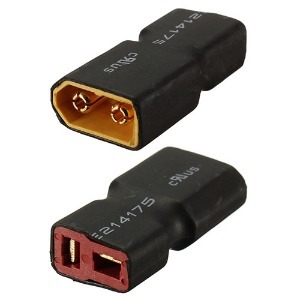 [#BM0096] [1개입]  One Piece Connector Adapter - XT60 Male to Deans Female