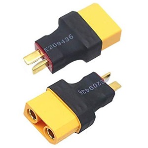 [#BM0225] [1개입] One Piece Connector Adapter - Deans Male to XT90 Female