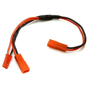 [#C28712] Y-Type 1-to-2 JST 2 Pin Plug Wire Harness for Traxxas ESC/Fan 200mm Extension