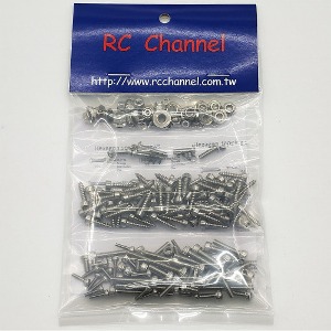 [#RC-SW58695] Re-Building Stainless Steel Screws Set for Tamiya Fast Attack, Wild One (타미야 패스트 어택, 와일드원)