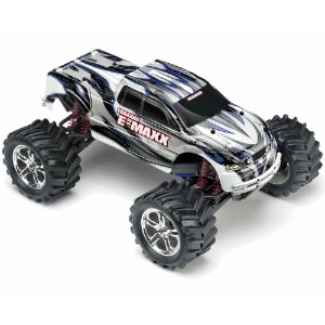 [CB39036-1-WHT] 1/10 E-Maxx Brushed RTR 4WD Monster Truck w/TQi 2.4GHZ
