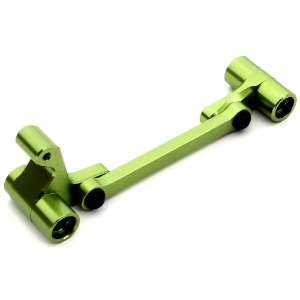 [#T8682GREEN] Billet Machined Steering Bell Crank for HPI WR8, Bullet MT &amp; Bullet ST (Green)
