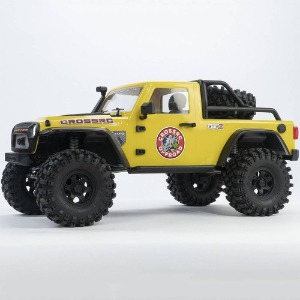 [#12월 입고예정] [완성품｜2단 미션] 1/8 Rhino EMO-X 4x4 Scale Rock Crawler ARTR (Yellow) (크로스알씨 1:8 스케일 트럭)