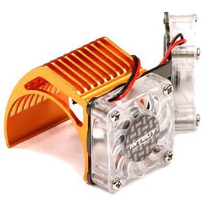 [#2961ORANGE] Twin Motor Cooling Fan + Heatsink 540/550