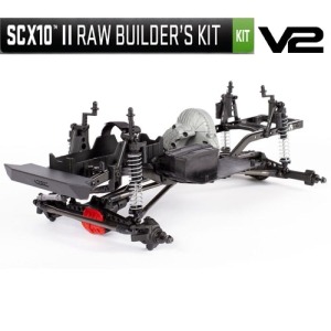 [AXI90104V2]AXIAL 1/10 SCX10 II 4WD Raw Builders Kit V2