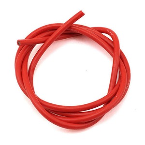 [#BM0191] [1미터] Silicone Insulation Ultra Flex Wire 10AWG - 1m (Red)