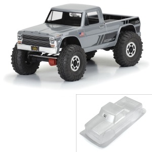 [3613-00] 1/10 1967 Ford F-100 Clear Body 12.3&quot; (313mm) Wheelbase Crawlers
