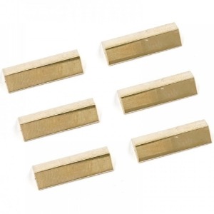 [#KY03-013GD] [6개입] Chassis Weight Brass Balancer 6pcs for Kyosho Mini-Z MR03