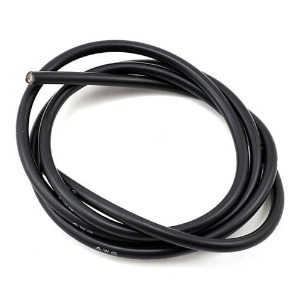 [#BM0192] [1미터] Silicone Insulation Ultra Flex Wire 10AWG - 1m (Black)