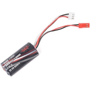 [#Z-E0127] 7.4V 320mAh Lithium Ion Battery w/Balance Plug (for 1/24 Trail Finder 2) (크기 45.7 x 21 x 10.7mm)
