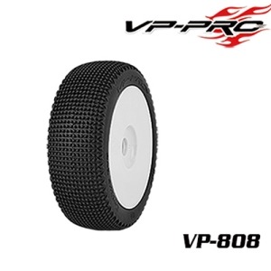 [VP808G-M2-RW](1:8 버기 타이어+휠)경기용 VP-808 Cactus Evo M2 RW Rubber Tyre[glued] 한봉지 2개포함