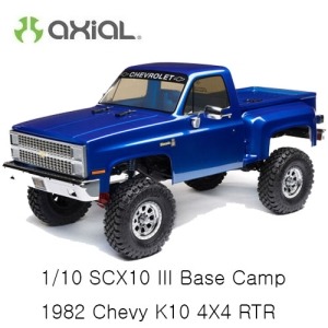 [AXI03030T1]베이스캠프  1/10 SCX10 III BC 82 Chevy K10 RTR GL