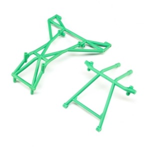 [LOS241041]Top and Upper Cage Bars, Green: LMT