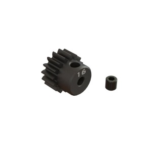 [ARA311078] 16T 0.8Mod 1/8&quot; Bore CNC Steel Pinion Gear