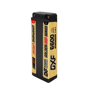 DXF 배터리 Li-HV 7.6v 6600mah 150c(2S) LCG 5.0mm Bullet Hard Case DXF 한국총판 RC9 정품dxf02