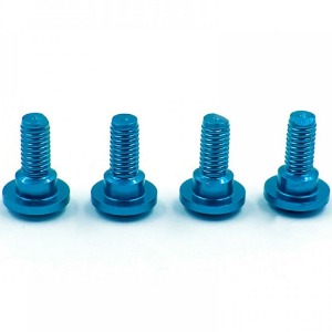 [#SDY-0325LB] [4개입｜서보 스크류] Aluminum Servo Grommet Step Screws (Blue)