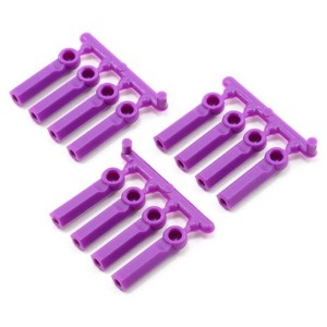 [#RPM-73398] Long Shank Rod Ends (12) 4-40 (Purple)