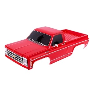[AX9212R] Body, Chevrolet K10 Truck (1979), complete, red (painted, decals applied)