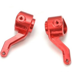 [#92244014] [2개입] CNC Steering Knuckle (Red) for PG4, PG4A, PG4L, PG4R, PG4RS, PG4S (크로스알씨 #23303 옵션)