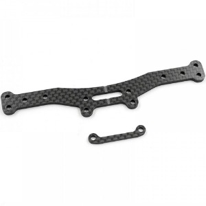 [#XP-11047] Graphite Front Stiffener Rear Body Post Mount Plate for AT1, AT1S