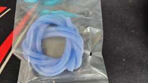 [매장입고][277-8] Silicone Fuel Tube 2.5*5mm Clear Blue