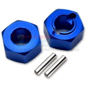 [#LM010R-B] [2개입] Aluminum Rear Wheel Hex Adapters 5mm Thick (for Team Losi Mini-T 2.0) (팀로시 #LOS212011 옵션)