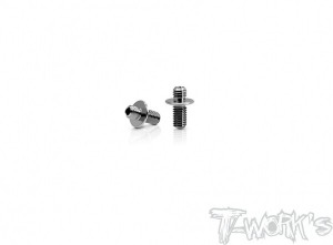 [TP-138-A]64 Titanium Pro Grubscrew For Front Suspension Arms ( For Xray X4 / X4 2023 ) 2pcs.
