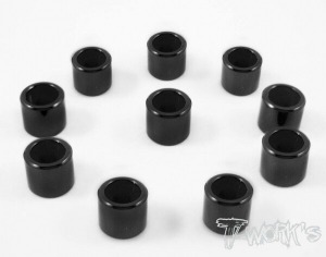 [TA-018BK]Aluminum 4x6x5.0mm Shim 10pcs ( Black )